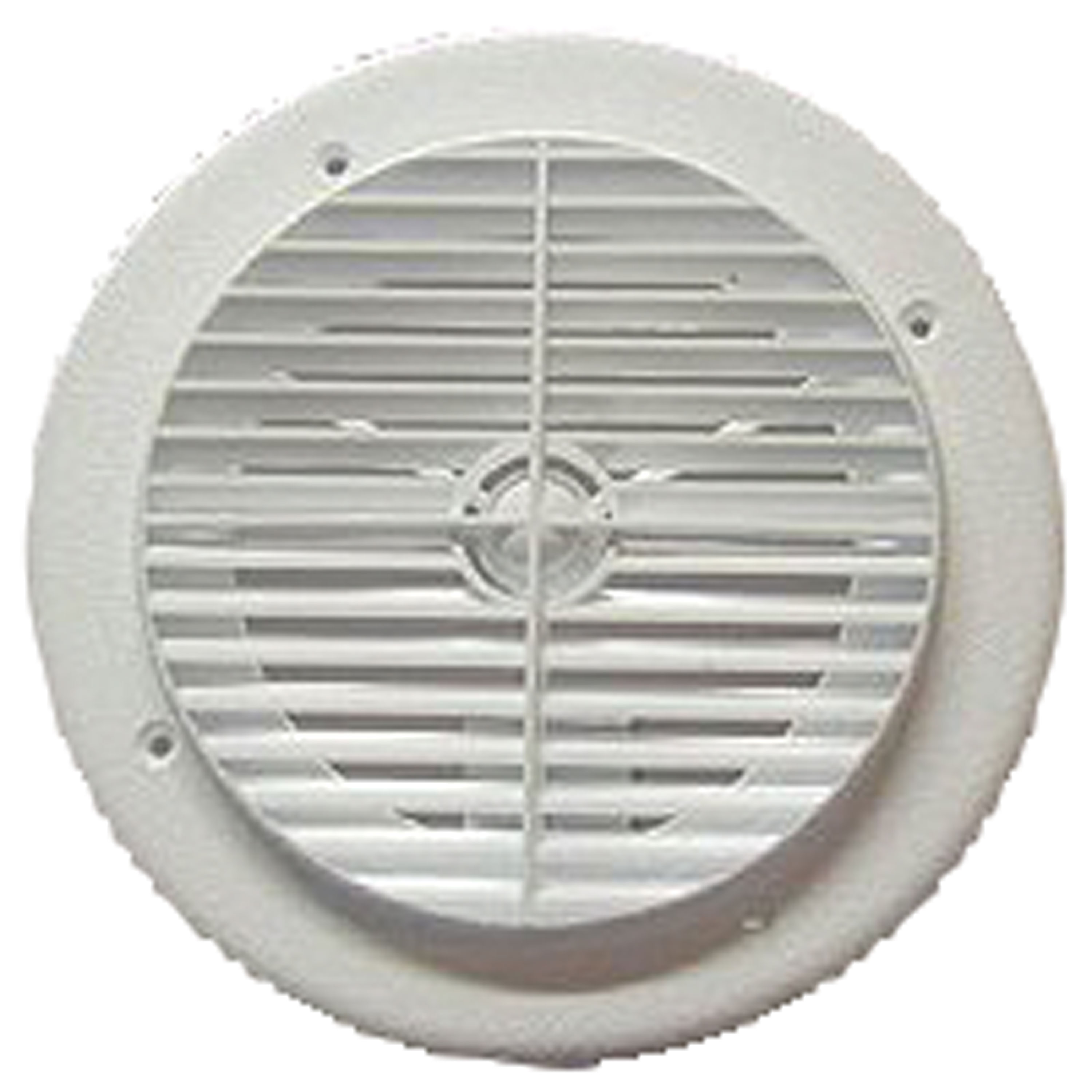 Louvered Air Conditioner Vent 6840WH RV Plus