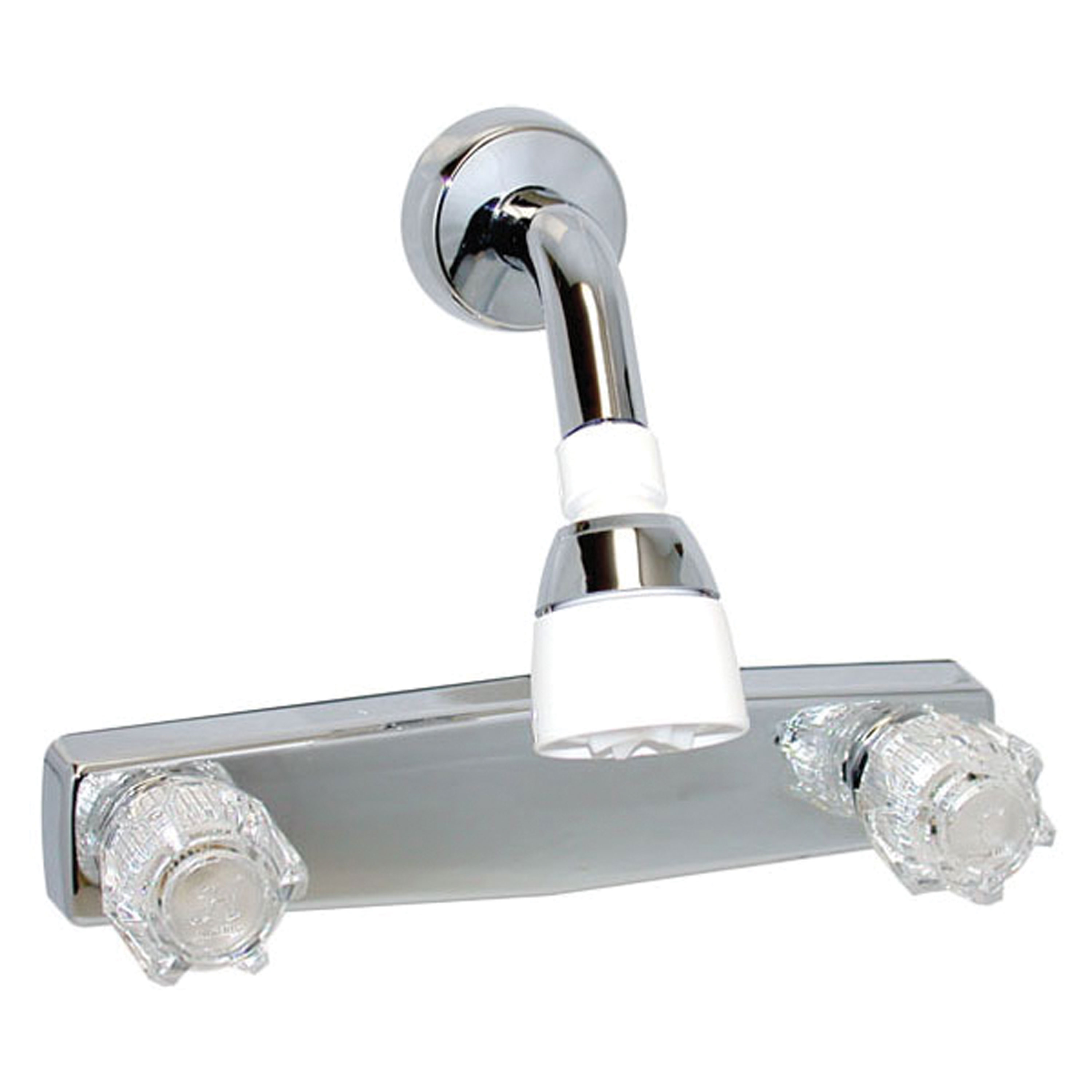 Phoenix Faucets by Valterra TwoHandle 8 Shower Valve with Shower Head Kit for Exposed Shower